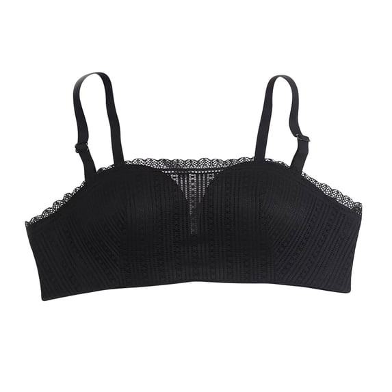Womens Sports Bra Lightly Lined Bra Feature V-Neck Molded Bra Style W-1847 Black L
