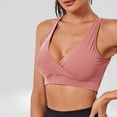 thumbnail image 1 of Womens Sports Bra Women's Sports Underwear Fitness Yoga Quick-drying Shockproof Vest Running Sports Bra clearance clothes under $10.00, 1 of 6