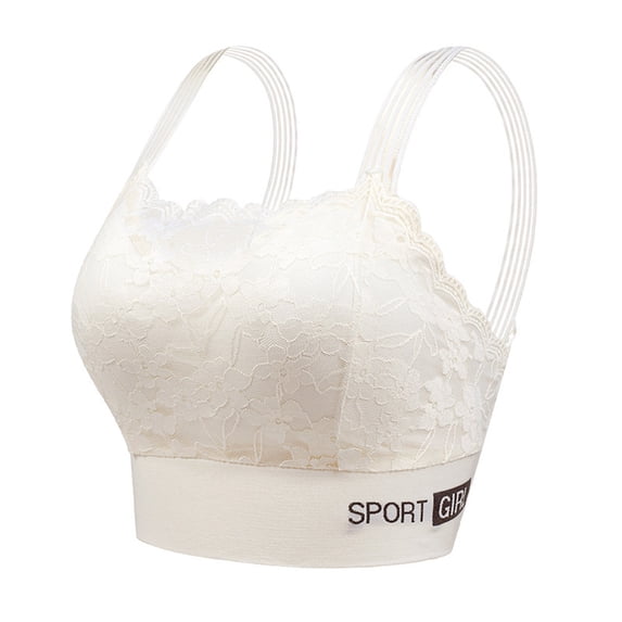 Womens Sports Bras, Bralette for Women Wireless Sexy Mesh Lace Bra Cami Tank Y2k Camisoles Crop Tops M-XL