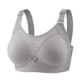 thumbnail image 1 of Womens Sports Bras Push Up Solid Color Cute Bow Padded Wide Strap Trendy Adjustable Lightweight No Underwire Soft Bra, 1 of 2