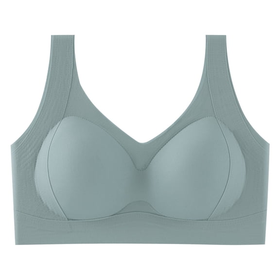 Womens Sports Bras Wireless Push Up Bralettes for Women Seamless Comfortable Lightweight Pullover Underwear Tshirt Bra