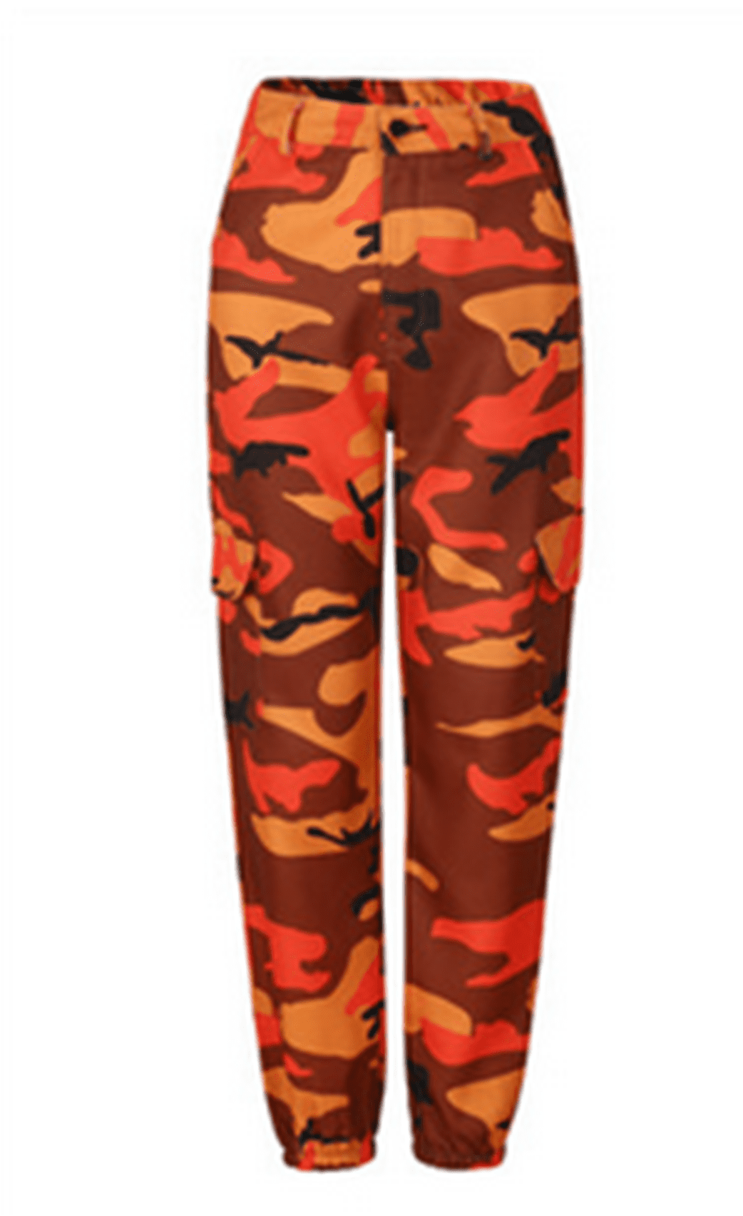 Womens camo pants with red stripe sale