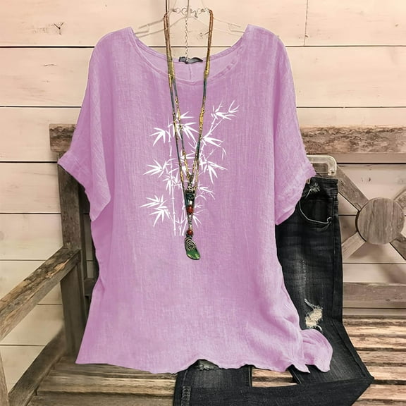 Womens Sports Tops Plus Size Black Blouses for Women Fashion 2025 Short Sleeve Button Up Shirts for Women Print