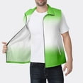 thumbnail image 1 of Womens Sports Zip-Up Vest Mens Athletic Hiking Lightweight Sleeveless Jackets Running Travel Adult Coats Green, 4XL, 1 of 5