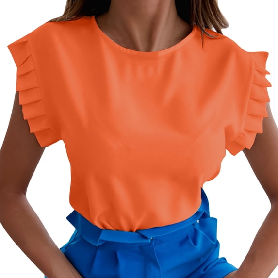Womens Spring Summer Shirts Imitation Cotton Slub Long Sleeve Pocket Tee Casual Popular (S 3XL) Shirts for Women