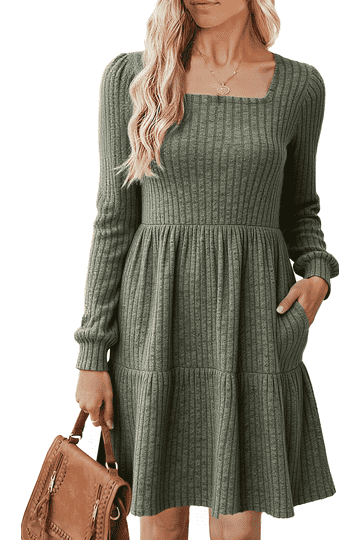 cute winter dresses for cheap Womens Cold Seasons Size:S-M-L RS-06.21.24AM Coast Women's Plus V