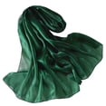 thumbnail image 1 of Womens Square Scarf, Versatile Neckerchief for Women, Multi Use Accessory for Hair Neck Daily Outfit Green One Size, 1 of 2