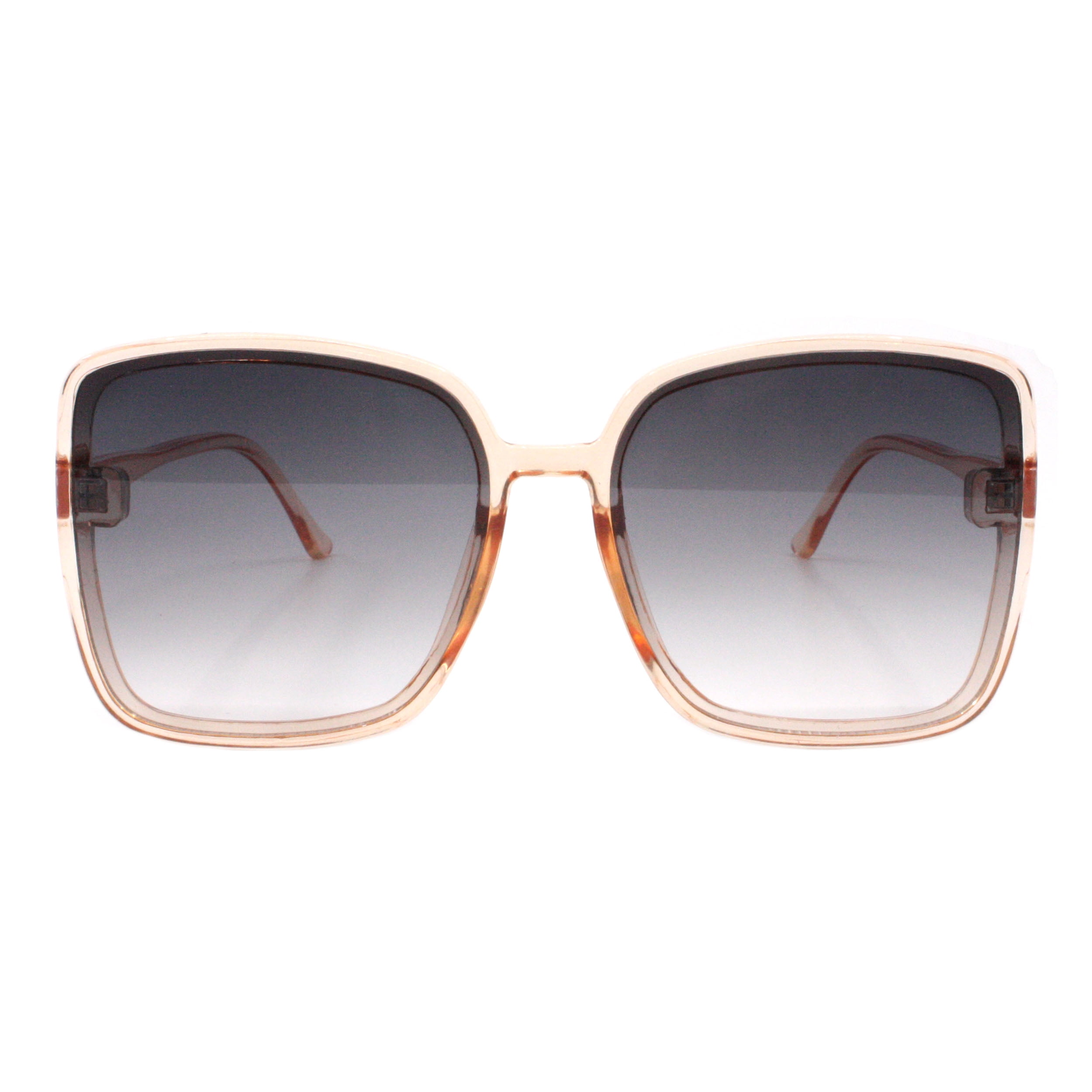 Womens Square Sunglasses Trendy Fashion Minimal Thin Frame 