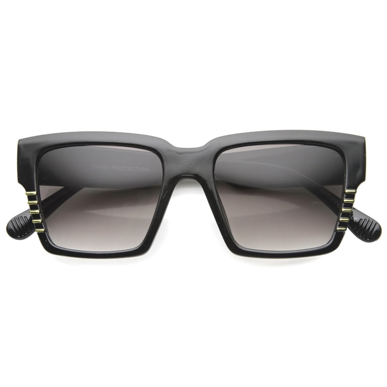 Womens Square Sunglasses With UV400 Protected Gradient Lens  display picture 3