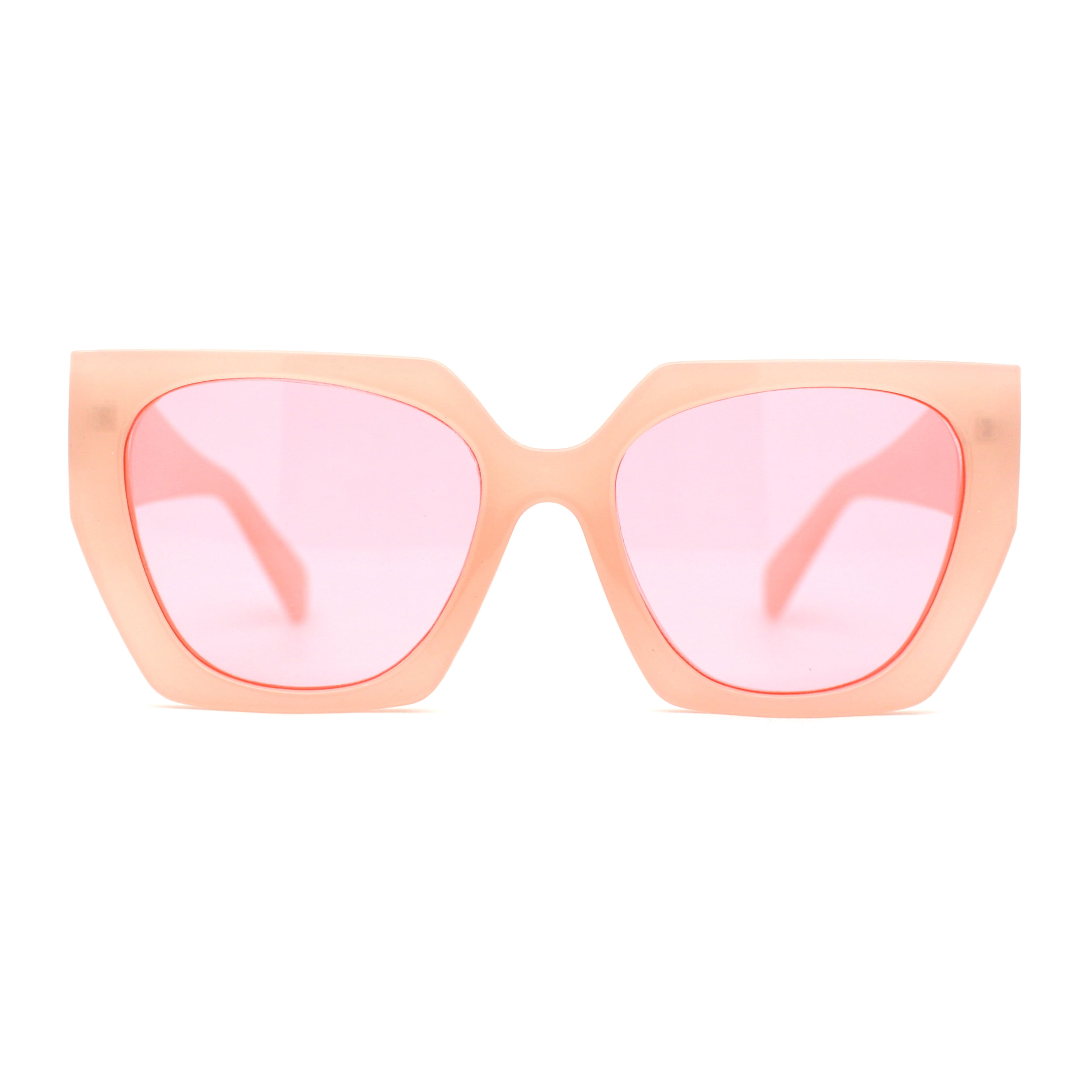 Oversized Square Cat Eye Sunglasses Retro Butterfly Fashion Chic Y2K Womens Squared Butterfly Oversize Cat Eye Retro Sunglasses  main image 3