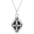 thumbnail image 1 of Womens Stainless Steel Shell Pendant Necklace, 1 of 4