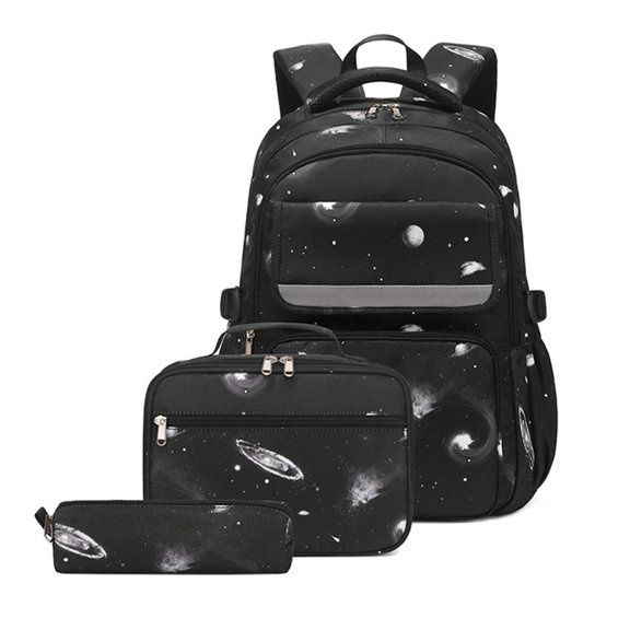 Womens Star Printed Back Pack Travel Backpack Lunch Bag Multifunctional Large Capacity Backpack School Bag for College