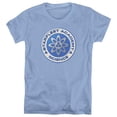 thumbnail image 1 of Womens Star Trek & Science - Short Sleeve Tee, Carolina Blue - Large, 1 of 1