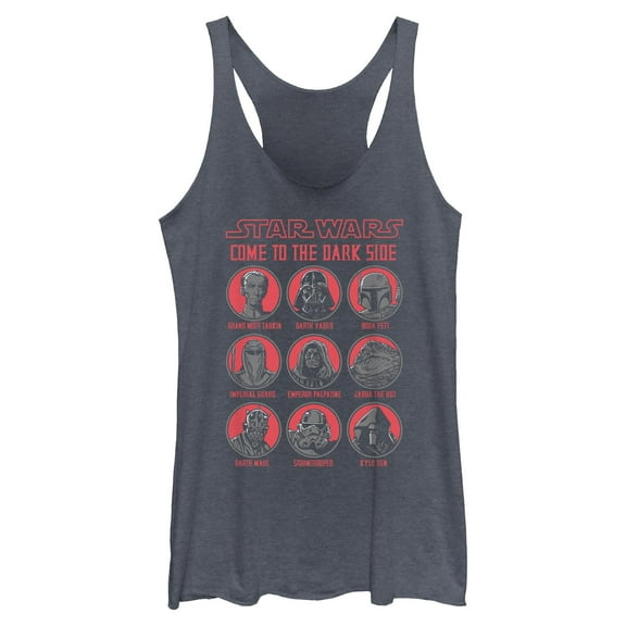 Womens Star Wars Dark Side Unite Racerback Tank