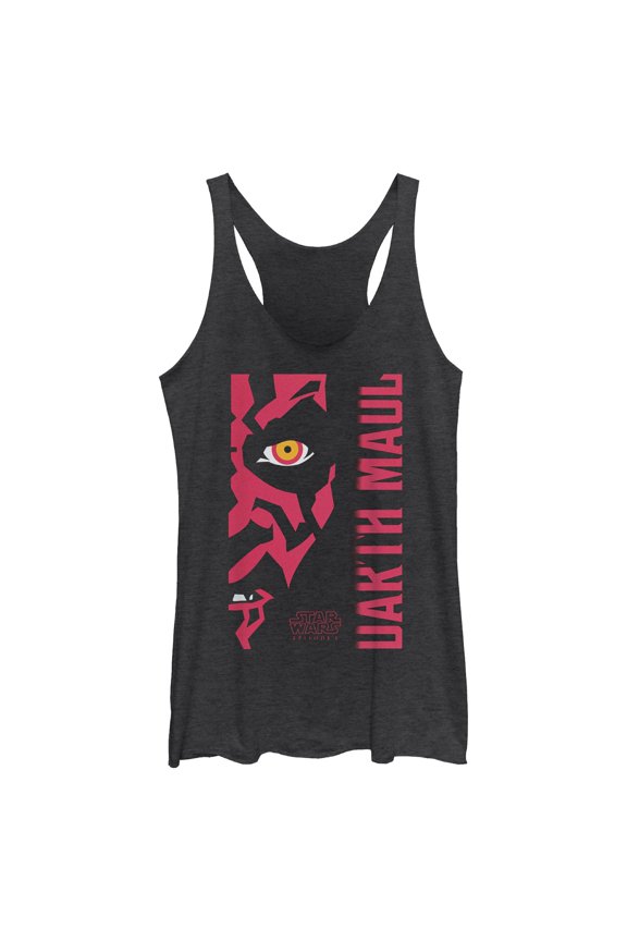 Womens Star Wars Darth Maul Menace Racerback Tank