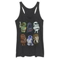 thumbnail image 1 of Womens Star Wars Doodle Character Grid Racerback Tank, 1 of 4