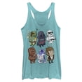 thumbnail image 1 of Womens Star Wars Doodle Character Grid Racerback Tank, 1 of 4