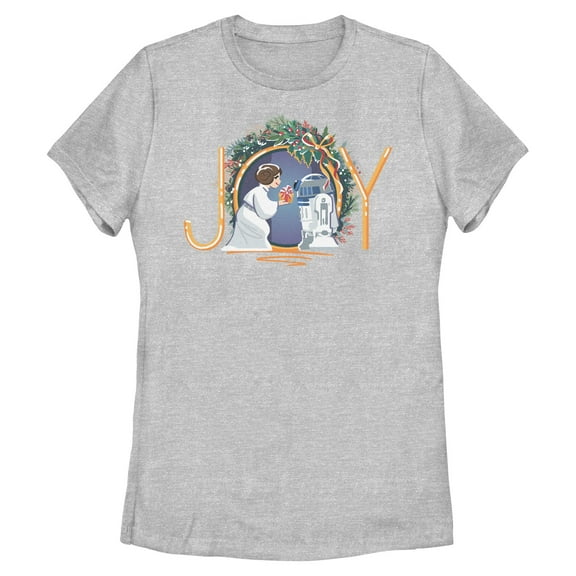 Womens Star Wars R2-D2 And Leia Joy T Shirt