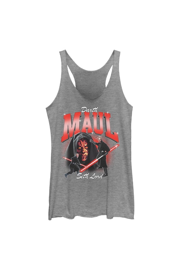 Womens Star Wars Sith Lord Maul Racerback Tank