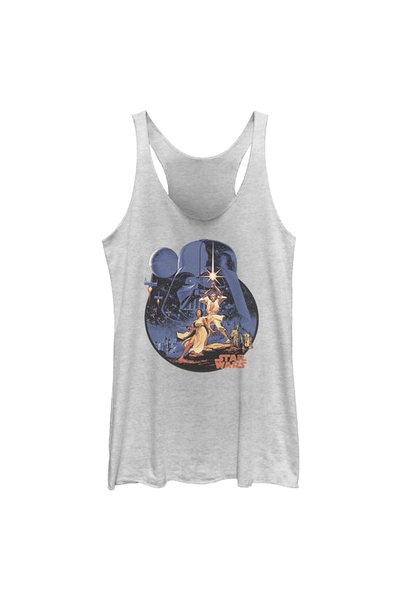 Womens Star Wars Stellar Scene Racerback Tank