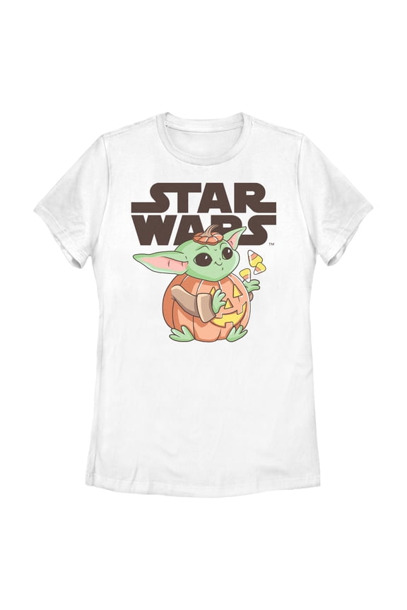Womens Star Wars: The Mandalorian Grogu Pumpkin Costume T Shirt