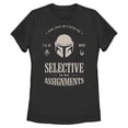 thumbnail image 1 of Womens Star Wars: The Mandalorian and Grogu Selective In My Assignments T Shirt, 1 of 5
