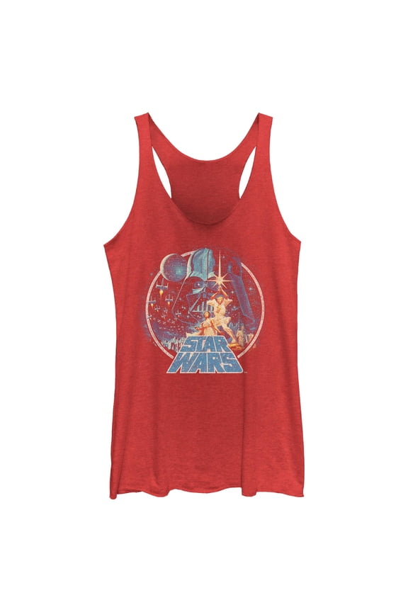 Womens Star Wars Victory Scene Racerback Tank
