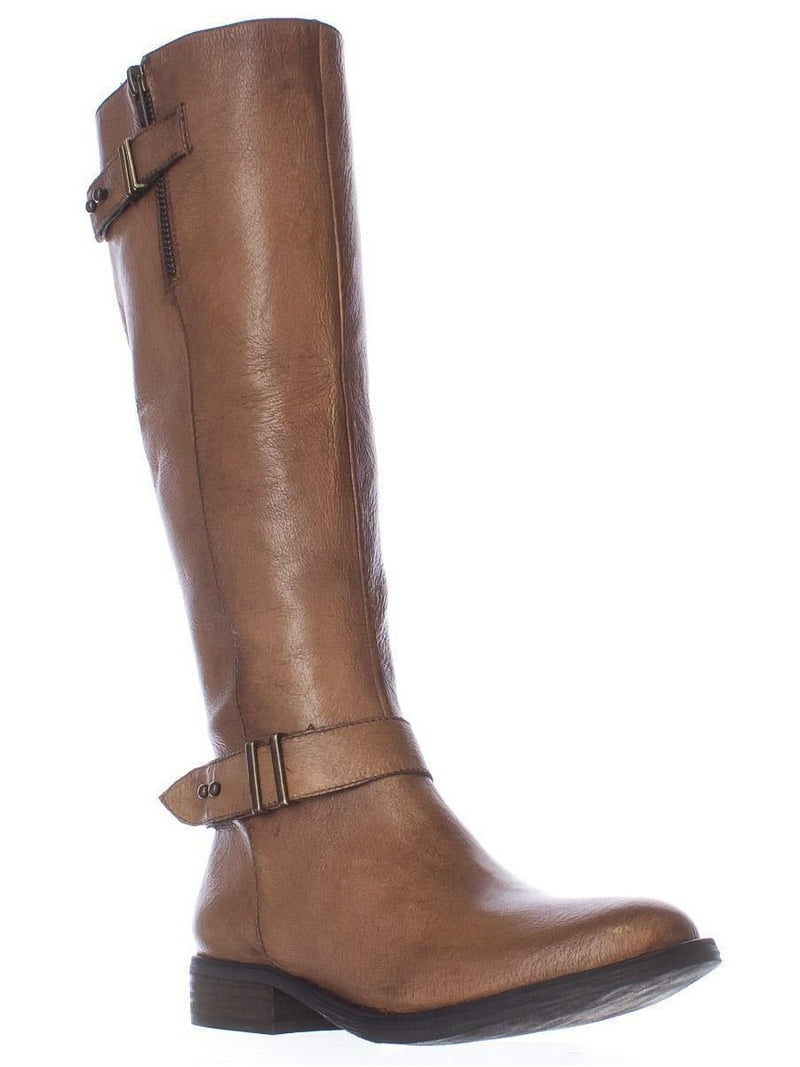 Womens Steve Madden Alyyw Wide Calf Engineer Riding Boots  display picture 1