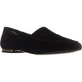 thumbnail image 1 of Womens Steve Madden Fausto Slip-On Loafers, Black Suede, 1 of 6