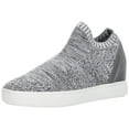 thumbnail image 1 of Womens Steve Madden Sly Pull-On Sneakers, Grey Multi, 6.5 US, 1 of 5