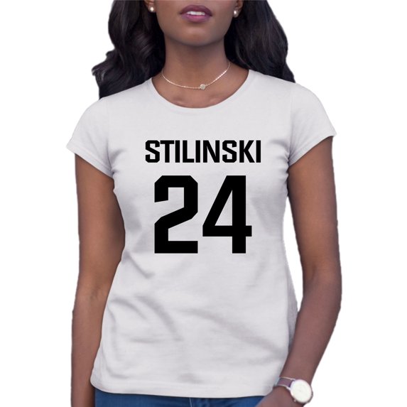 Womens Stilinski LaCrosse #24 T-Shirt