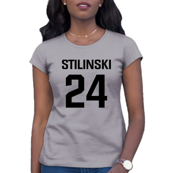 Womens Stilinski LaCrosse #24 T-Shirt