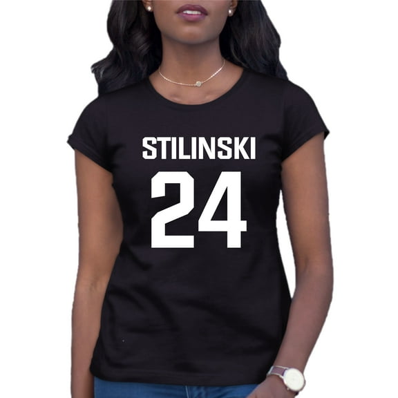 Womens Stilinski LaCrosse #24 T-Shirt