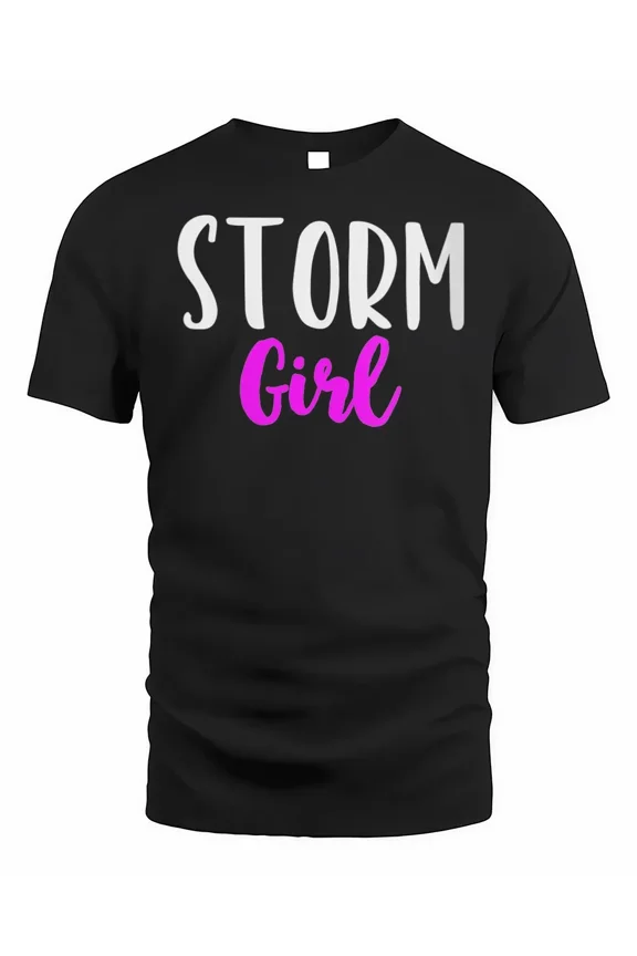 Womens Storm Girl Women Chasing Chaser Funny Cute Gift Shirt
