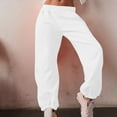 thumbnail image 1 of Womens Straight Leg Pants Sweatpants Women Casual TrousersSolid Color High Waist With Pockets Long Pants, S-2XL, 1 of 8