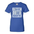 thumbnail image 1 of Womens Straight Outta Quarantine T-Shirt, 1 of 1