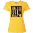 thumbnail image 1 of Womens Straight Outta Quarantine T-Shirt, 1 of 1