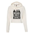 thumbnail image 1 of Womens Straight Outta The Upside Down Cropped Hooded Sweatshirt, 1 of 1