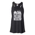 thumbnail image 1 of Womens Straight Outta The Upside Down Flowy Racerback Tank Top T-Shirt, 1 of 1
