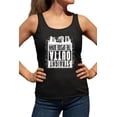 thumbnail image 1 of Womens Straight Outta The Upside Down Racerback Tank Top T-Shirt, 1 of 1