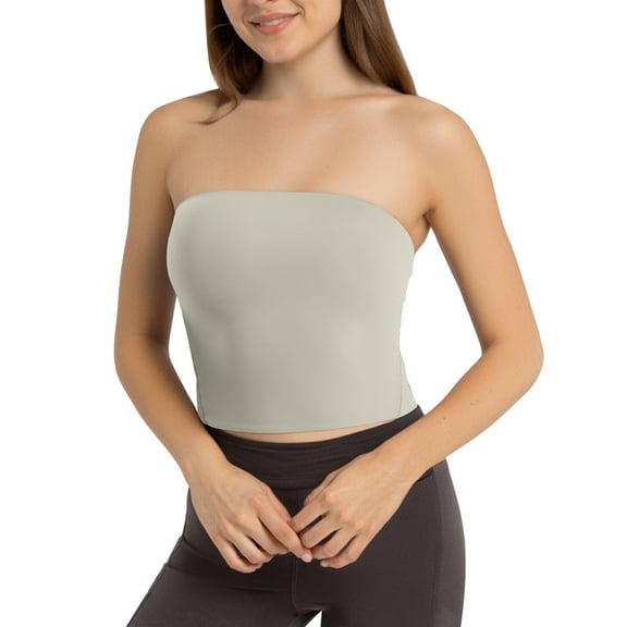 Womens Strapless Sexy Back Yoga Top - Sports Vest