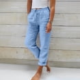 thumbnail image 1 of Womens Stretch Work Pants for Office, High Rise Straight Leg Trousers with Pockets, Wrinkle-Free Business Casual Bottom for Women, 1 of 6