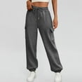 thumbnail image 1 of Womens Stretch Yoga Pants Straight Legs 2026 Elastic Waisted Casual Sweatpants with Drawstring, 1 of 6