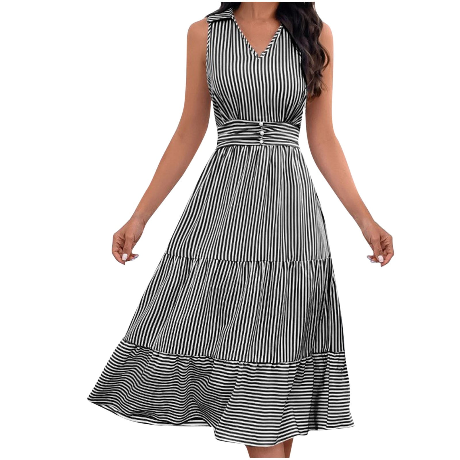 Slim-fitting Casual Suit Dress V-neck Long-sleeved Dresses Commuting Office Clothing For Women