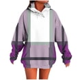 thumbnail image 1 of Womens Striped Hoodies Sweatshirts Pullover Fashion Y2K Long Sleeves Tops 2025 Casual Cute Fall Outfits, 1 of 5