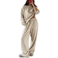 thumbnail image 1 of Womens Striped Lounge Set 2 Piece Outfit,M, 1 of 4
