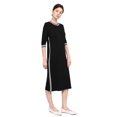 thumbnail image 1 of Womens Striped Rib Trimmed Shifra Dress, 1 of 4