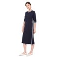 thumbnail image 1 of Womens Striped Rib Trimmed Shifra Dress, 1 of 4