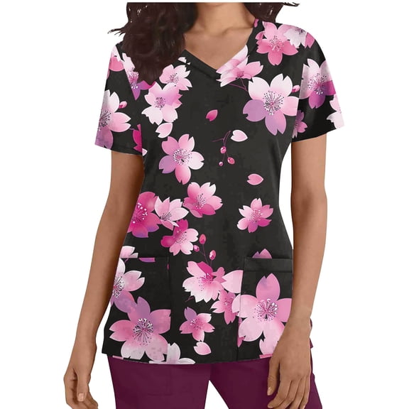 Womens Striped Shorts Sleeve Shirts V Neck Nursing Clothes with Pockets Slim Fitted Tees Shirts Summer Basic Boho Dressy Cute Tops 2025