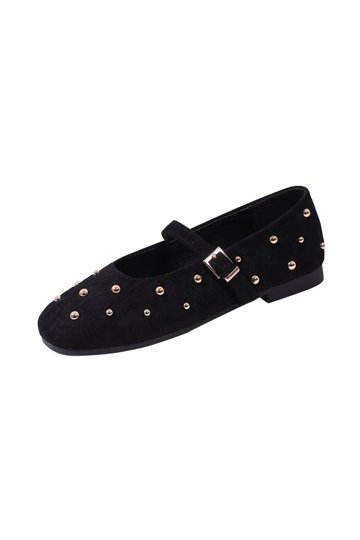 Ballerines Michael Stars Noires à Clous - Taille US 7 (Femme) - Neuves Sans Boîte
